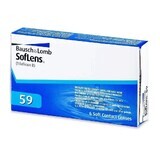 Lenti a contatto SofLens 59, -04.75, 6 pezzi, Bausch Lomb