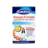 Magneziu B Complex 500 mg, 42 compresse, Eurovita