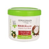 Intensely nourishing hair mask with coconut oil and Natural Care avocado, 450 ml, Gerocossen