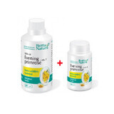 Confezione Evening Primrose + Vitamina E, 90 capsule + 30 capsule, Rotta Natura