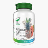 Ananas & Papaya enzymes, 60 compresse, Pro Natura 