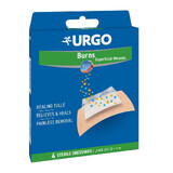 Large patches for burns and superficial wounds, 4 pieces, Urgo