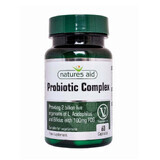 Complesso probiotico con FOS, 60 capsule, Natures Aid