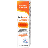 Schiuma bruciore Raniseptol Arsuri con 10% pantenolo, 150 ml, Zdrovit