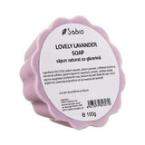 Lovely Lavender Natural Glycerine Soap, 100 g, Sabio