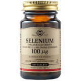 Selenium 100mcg, 100 tablets, Solgar