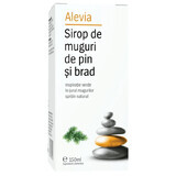 Sciroppo di germogli di pino e abete, 150 ml, Alevia