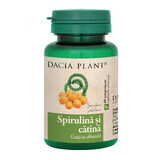 Spirulina e Cătina, 60 compresse, Pianta Dacia