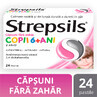 Strepsils Strawberry-flavoured sugar-free children 6+ years, 24 tablets, Reckitt Benckiser Healthcare