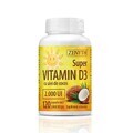 Super Vitamin D3 with coconut oil 2000IU, 120 capsules, Zenyth