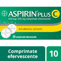 Aspirin Plus C 400 mg/240 mg, 10 compresse effervescenti, Bayer