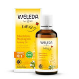 Olio lenitivo per la pancia del bambino, 50ml, Weleda Baby