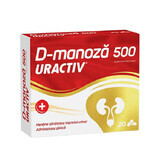 Uractiv D-manoză 500 mg, 20 capsule, Fiterman Pharma