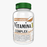 Complesso vitaminico B naturale, 60 capsule, Pro Natura