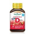 Vitamin D3 400IU kids with strawberry flavour, 100 chewable tablets, Jamieson