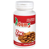 Zinc 15mg, 90 tablets, Adams Vision