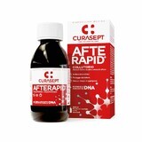 Curasept Afte Rapid Collutorio Afte Ricorrenti Formula Innovativa DNA, 125ml