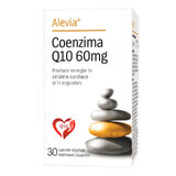 Coenzima Q10, 60 mg, 30 capsule vegetali, Alevia
