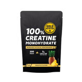 Creatine monohydrate with pineapple flavor, 200 g, Gold Nutrition