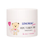 Linomag Emolients, crema con ossido di zinco per neonati e bambini dal primo giorno di vita, 50 ml