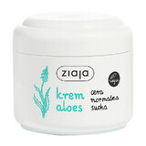 Crema Viso Idratante all Aloe Ziaja, 100 ml