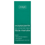 Ziaja Notte Crema Microesfoliante con Mandorla e Manuka - 50ml