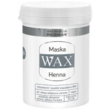 WAX Pilomax Natur Classic, Henné, maschera rigenerante per capelli scuri e cuoio capelluto, 240 ml