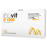 Integratore Alimentare Ibuvit D 1000 UI - 30 Capsule per Bambini da 1 Anno in Su e Adulti