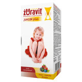 uravit Junior Plus Sciroppo Multivitaminico per Bambini 3+, Gusto Frutti di Bosco, 100 ml.