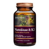 Doctor Life Nattokinase & K2, nattokinase + vitamina K, 60 capsule