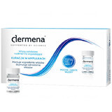 Dermena Hair Care, trattamento di inibizione della caduta dei capelli, 5 ml x 15 fiale