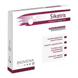 Sikatris, silicone patches for scars, 10 cm x 10 cm, 5 pieces