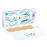 Bliznasil, patches for scars after caesarean sections, operations and injuries, 3 pieces