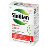 Sinulan Express Forte Junior Nasal Spray, 20 ml - Rimedio per raffreddore e congestione nasale per bambini.