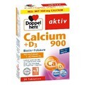 Calcium 900 mg + D3 + Biotin + Folsäure, 30 Tabletten, Doppelherz