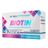 Integratore di Biotina in Capsule, Flacone da 30