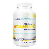 Allnutrition Vitamin C 1000 mg, vitamin C + bioflavonoids, 200 capsules