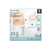 Suavinex, Set di Bottiglie Zero Zero da 180 ml