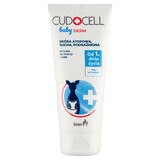 Cudocell Baby Derm Crema Viso e Corpo Pelli Atopiche, Secche, Irritate dal 1° Giorno di Vita, 180 ml