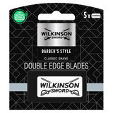 Lama da barba Wilkinson Sword Edizione Vintage Classica, lame intercambiabili per rasoi da uomo, confezione da 5.