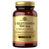 Solgar, L-Glutammina in forma libera, 50 capsule