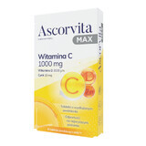 Ascorvita MAX, integratore alimentare, 30 compresse, alto contenuto di vitamina C, protezione completa per il tuo organismo.