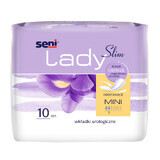 Assorbenti per incontinenza Seni Lady Slim Mini, Confezione da 10