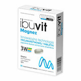 Integratore alimentare in compresse Ibuvit, 30pz. Magnesio per il benessere quotidiano.