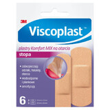 Viscoplast Stopa Komfort Mix cerotti per abrasioni, 6 pezzi