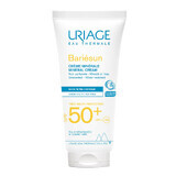 Crema Solare Minerale Uriage SPF 50+ Viso e Corpo, 100 ml