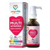 MySalute Integratore Alimentare Gocce Combo Vitamina D3+A Multi-Vitamine, 30 ml.