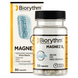 Magnez B6 BioRhythm, integratore alimentare, 30 capsule