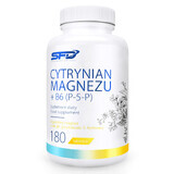 SFD Cytrynian magnezu+ B6 (P-5-P), 180 tabletek