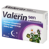 Valerin Sen - Integratore Alimentare con Melatonina (20 compresse)